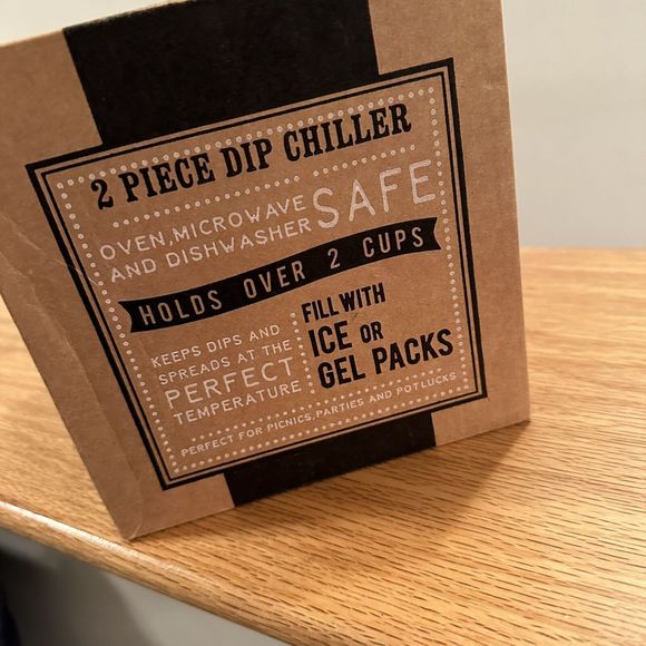 Dip Chiller Dish  by Carson  (5.5" x 5") Ceramic - Picture 5 of 8